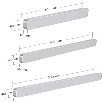 304不銹鋼刀架壁掛磁鐵日式刀架免打孔安裝刀具收納平底鍋磁吸架 h8051