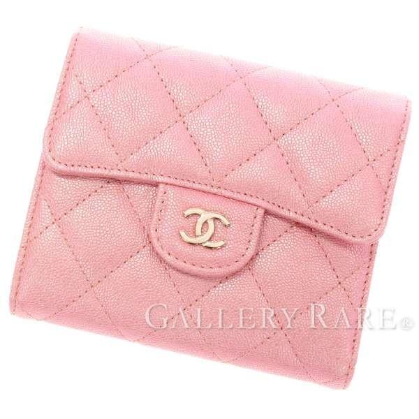 シャネル 財布 マトラッセ キャビアスキン ココマーク A82288 CHANEL 