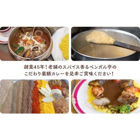 ふるさと納税 I スパイス薬膳カレー！（ビーフ・中辛）4袋 香川県坂出市