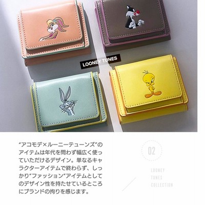 財布 ウォレット 三つ折り レディース ルーニーテューンズ