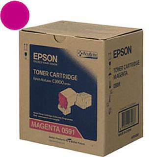 EPSON 原廠紅碳粉匣 0591/C13S050591/適用機型：AL-C3900/CX37NDF