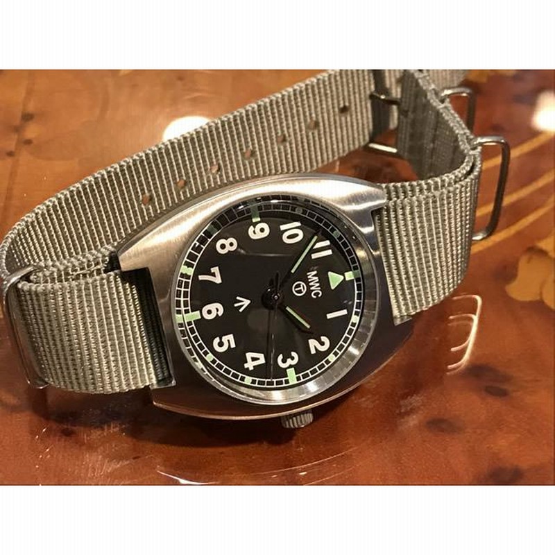 MWC ミリタリー ウォッチ カンパニー 36mm メンズ 腕時計 W10B