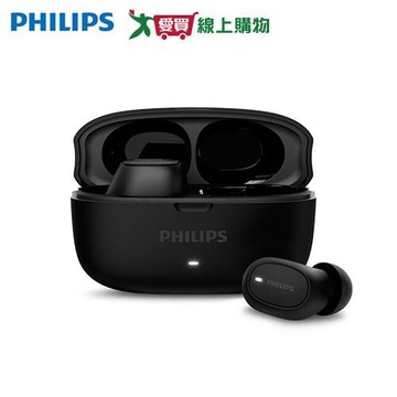 PHILIPS 飛利浦 動態低音長續航通話降噪藍牙5.4耳機 黑 TAT2500BK【愛買】