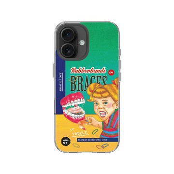 iPhone 16 Clear Case（相機按鈕） 透明 - 山羊先生 - 牙套妹妹