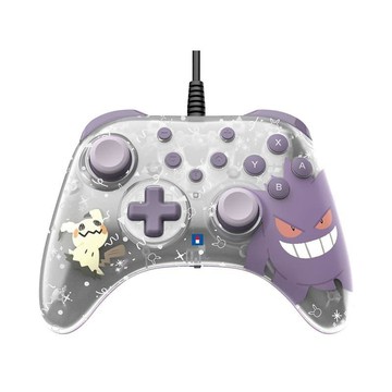 NS2｜NS 周邊 HORI NS2 Switch TURBO有線控制器 寶可夢幽靈派對Ghost Party NSX-090 耿鬼謎擬Q