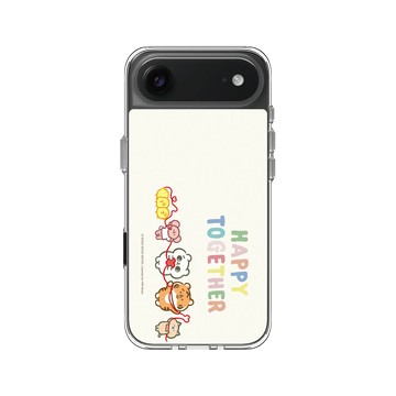 iPhone Air Clear Case（相機按鈕） 透明 - 爽爽貓 Song Song Meow by SECOND - Happy Together