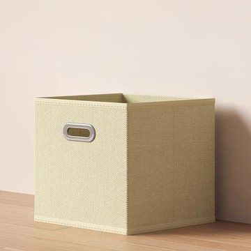 HappyLife 布藝筐3入 實木書櫃系列專用 Y11771