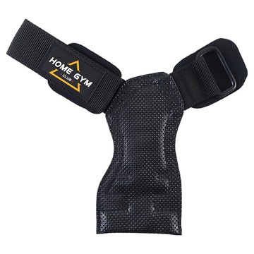 Valeo 健身PU拉力手套  S  黑色  1雙