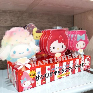 日本三麗鷗美樂蒂雙子星布丁狗帕恰狗扇子卡通可愛夏天塑料扇子