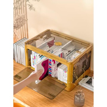 書本收納盒放書的書箱舊書收納神器學生教室用裝書的書籍整理箱子