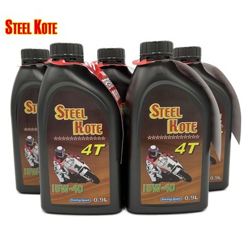 【STEEL KOTE美國史帝波特】美國史帝波特四行程機油-5入組(四行程機油 史帝波特)