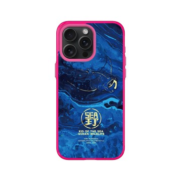 iPhone 15 Pro Max Clear 粉漾桃 - KID - 野SEA海洋MANTA