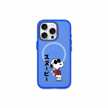 RHINOSHIELD iPhone 16/Plus/Pro/MaxJellyTint 磁吸透明防摔手機殼｜相機鍵按鈕版｜Snoopy史努比-Joe Cool