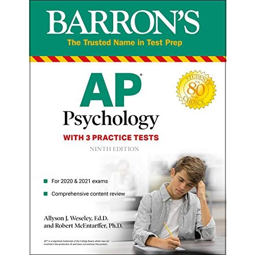 AP Psychology: With Practice Tests (Barron's Test Prep)