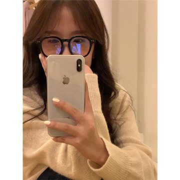 FromSheep韓系顯臉小黑框平光鏡女百搭ins網紅防藍光復古素顏眼鏡