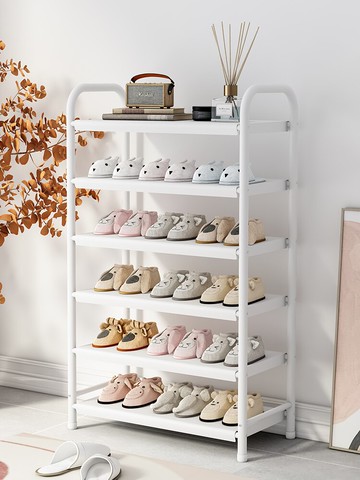 簡易鞋架子家用經濟型放門口多層防塵收納宿舍室內好看網紅小鞋柜