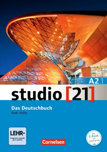 studio [21] (A2.1) - Kurs und Ubungbuch mit DVD-ROM 半冊課本+練習本+DVD-ROM  Funk  新月