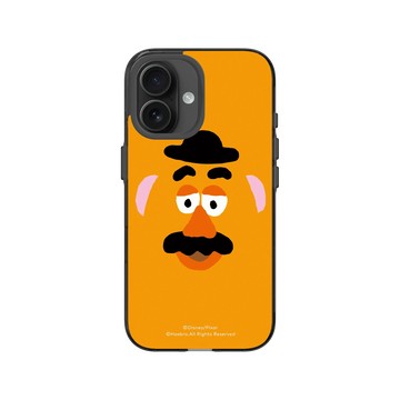iPhone 16 Clear (相機按鈕) 酷墨灰 - 迪士尼-玩具總動員 Toy Story - 大臉蛋頭先生