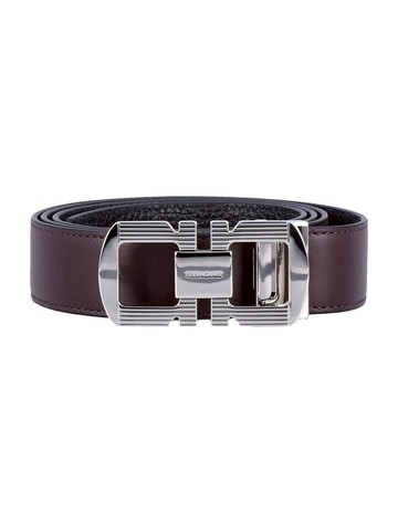 Salvatore Ferragamo Reversible And Adjustable Gancini Belt