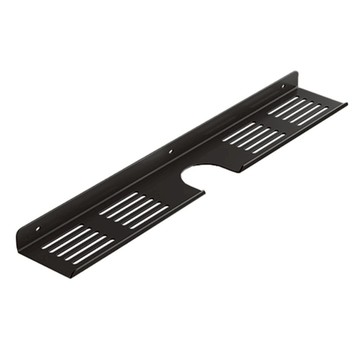 小麥購物 免打孔浴室水龍頭置物架 L2382  1個  黑色  50 x 10 x 2.5cm