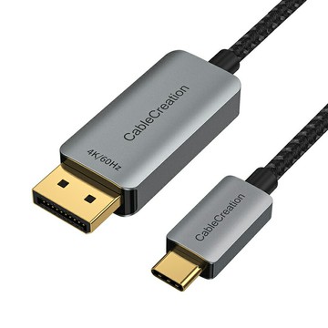 CableCreation Type-C轉DP1.4/1.2轉接線 8K 2K165Hz HDR 多重遮蔽(CD0736-G)