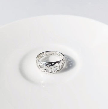 【七夕送禮】圓緣系列/ 滿天心戒 /925純銀/戒指