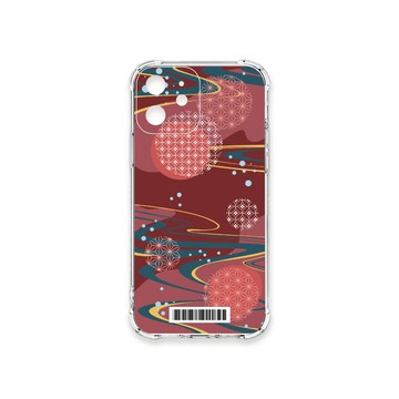 iPhone 12 mini 殼 TRON IPhone 12 MINI 日系和風圓點星河系列  載具 四角防摔殼 手機殼