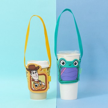 【R.FUN SHOP】玩具總動員TOY5立體造型杯套 飲料杯套 飲料袋 環保 手搖杯 CA996