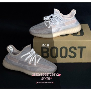 【逢甲 FUZZY】Yeezy Boost 350 V2 Synth FV5578 櫻花粉 亞洲限定 鞋帶反光