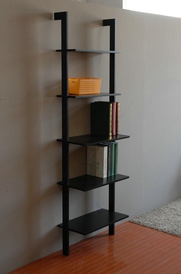 簡單生活層架-黑/W56xD30xH189cm