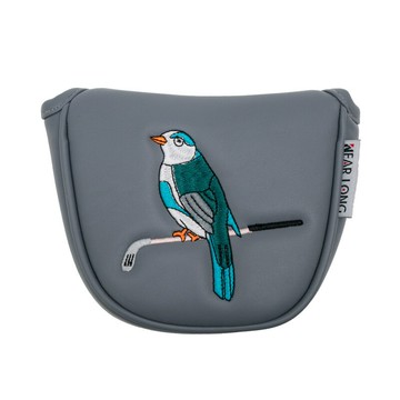 【磁吸防水】高爾夫杆頭套 推杆套 球杆套 杆頭保護套 半圓方形 PU防水 磁鐵閉合 防塵防撞 適用於多種杆頭