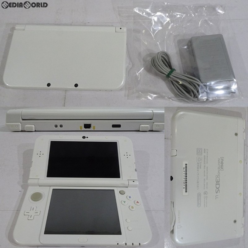 中古即納』{訳あり}{本体}{3DS}Newニンテンドー3DS LL パール