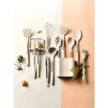 LAIYA耐高溫高顏值硅膠鍋鏟廚具套裝家用食品級不粘鍋專用炒菜鏟