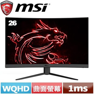 MSI微星 27型 Optix G27CQ4 VA曲面螢幕