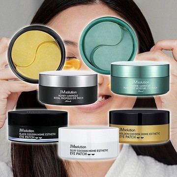 韓國JMsolution 蜂膠 海洋珍珠 白蠶絲光澤 黑蠶絲緊緻保濕 黃金蠶絲彈力眼膜(30對) 款式可選 D542624