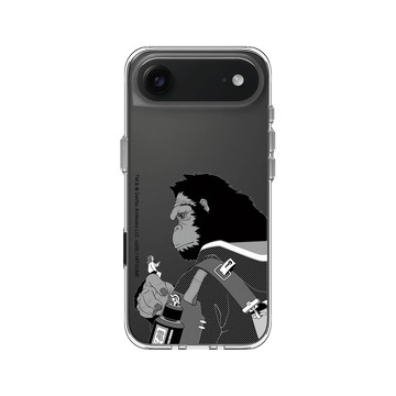 iPhone Air Clear Case（相機按鈕） 透明 - KKSI x Mitsume - 那一瞬的對視