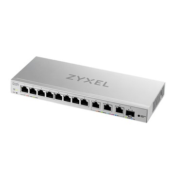 ZYXEL 簡易網管型12埠SFP 10G光纖 Multi-Gigabit乙太網路交換器 XGS1250-12 高速傳輸 簡易管理  1個