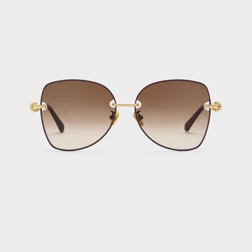 Sable 扭結蝴蝶框墨鏡