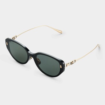 【BOLON 暴龍】楊紫同款貓眼窄框偏光太陽眼鏡(☆BL5085-C10 偏光鏡片)