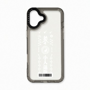 iPhone 16 Plus 殼 TRON IPhone 16 PLUS 白色常見符咒  載具 太空殼 透黑款 手機殼