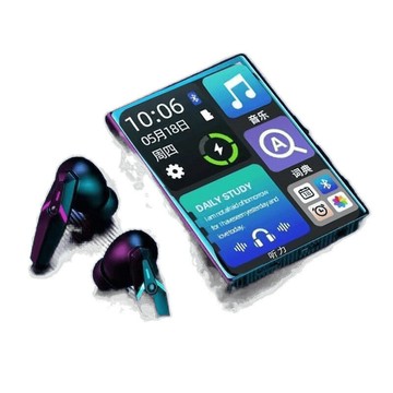 mp4學生mp5觸屏版高中生看小說聽歌mp3隨身聽可連藍牙學生版【Snowbelle優選】