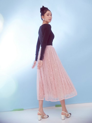 [H Attitude] No.9 Skirt - Pink