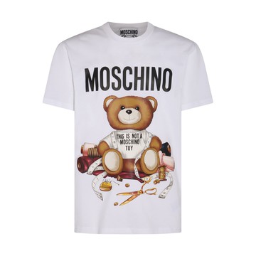 Moschino - White Cotton Teddy Bear T-shirt