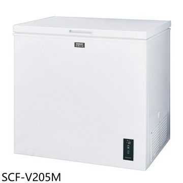 APP下單4%點數★SANLUX台灣三洋【SCF-V205M】205公升負30度C變頻冷凍櫃(含標準安裝)