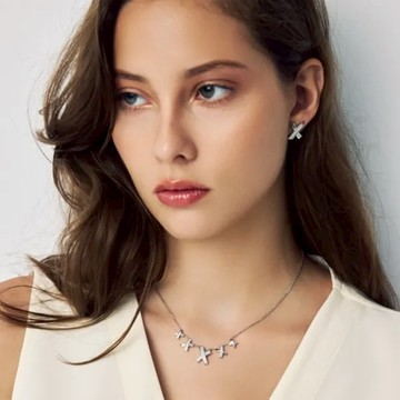 ME30 Timeless - 培育鑽石 Intertwine 項鍊