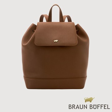 【BRAUN BUFFEL 德國小金牛】台灣總代理 蓋蓓 後背包-麥色/BF874-72-BRA