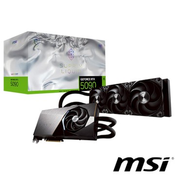 MSI微星 GeForce RTX 5090 32G SUPRIM LIQUID SOC 顯示卡