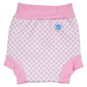 Splash About 全新3D游泳尿布褲 高密度雙向彈性布 防漏設計 UPF 50+防曬  大型(L)  1件