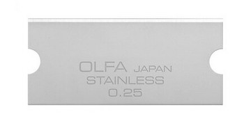 日本 OLFA 玻璃用刮刀刀片 6片/包 GSB-2S【APP滿額下單4%點數(單一帳號最高1500點)】5/31止