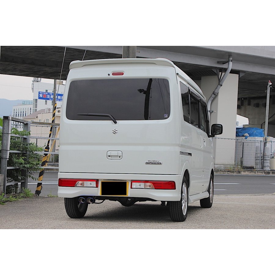 Bluefin スズキ エブリィ バン SUS 1本出し シルバー | www.unimac.az